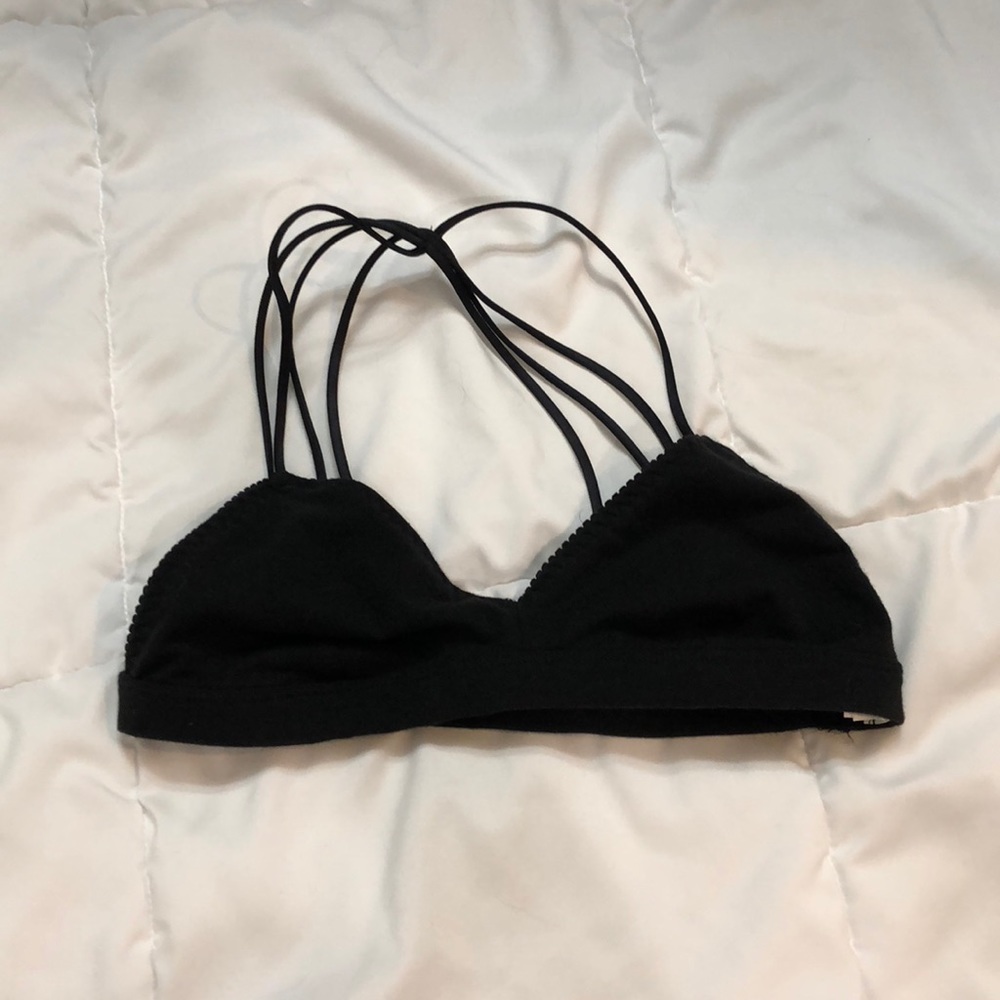Strapped back bralette
